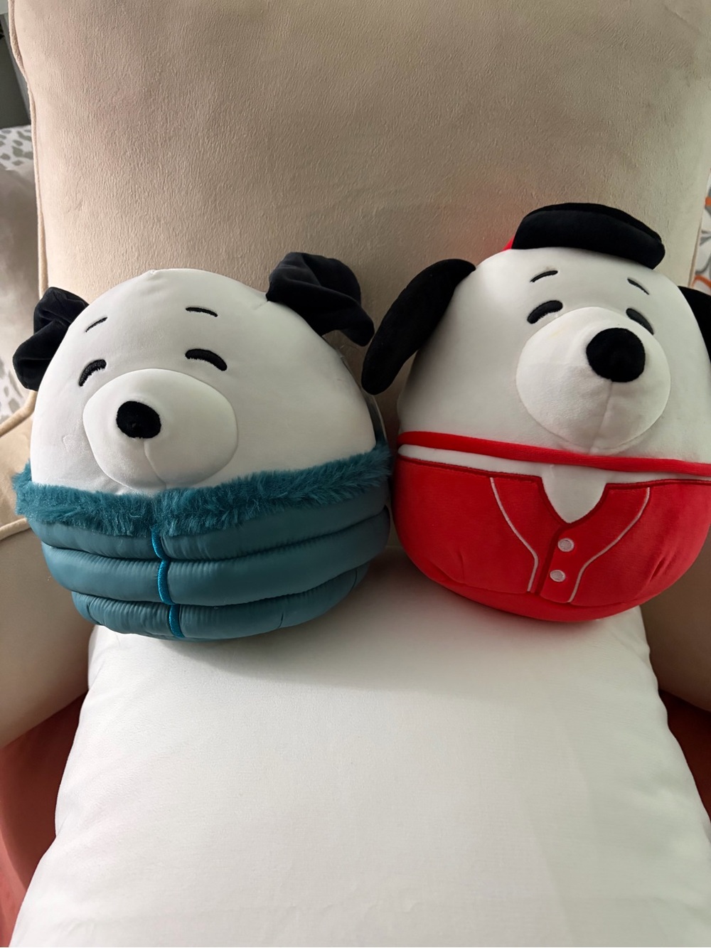 Peanuts Squishmallows (Winter & Baseball)